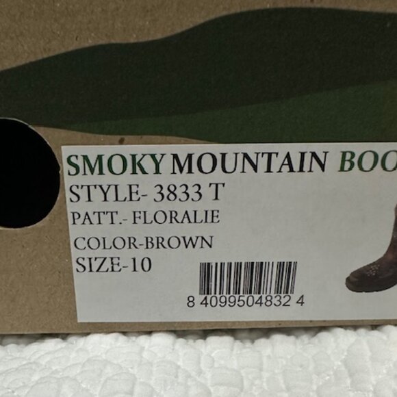 Girls New Boots with flower stitching size 10 - Picture 2 of 3